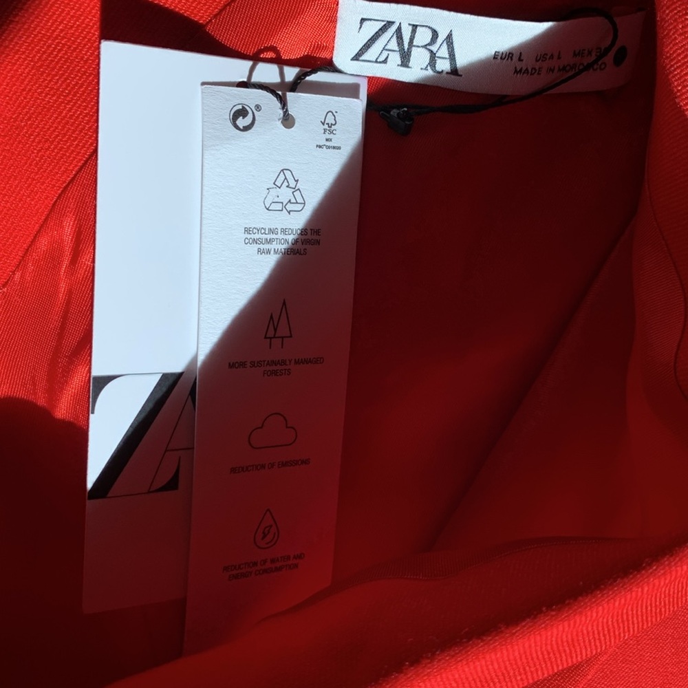Zara One Shoulder Asymmetrical Blazer Dress - Picture 10 of 14
